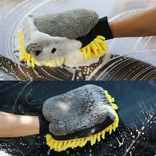 Waterproof Microfiber Car Cleaning Glove