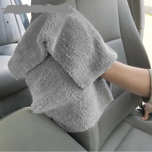 Super Absorbent Coral Fleece Car Cleaning Towel
