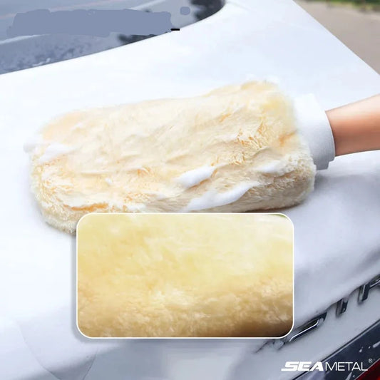 Double-Sided Microfiber Car Wash Glove